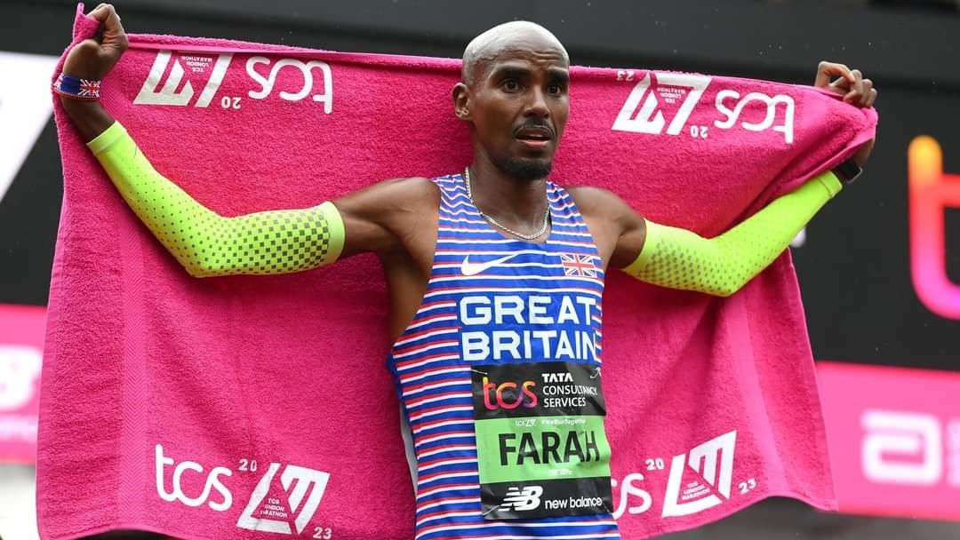 Se despide Mo Farah de los maratones con el de Londres