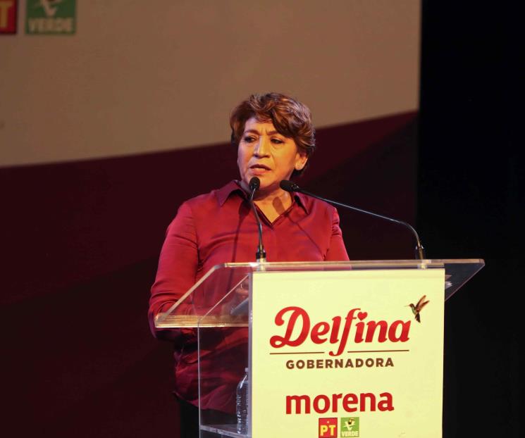 Delfina Gómez afirma que combatirá el huachicoleo de agua
