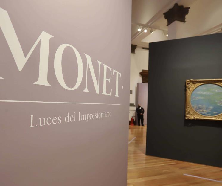 Obras de Monet estarán en el Munal