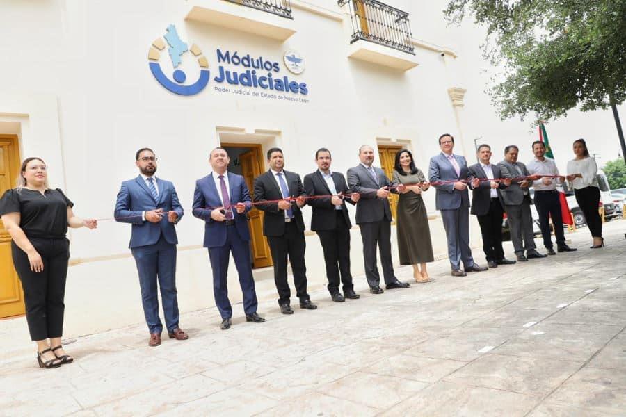 Instala Poder Judicial de Nuevo León un módulo en Allende