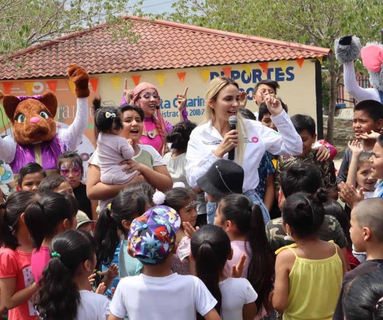 Organiza Santa Catarina festejo para la niñez