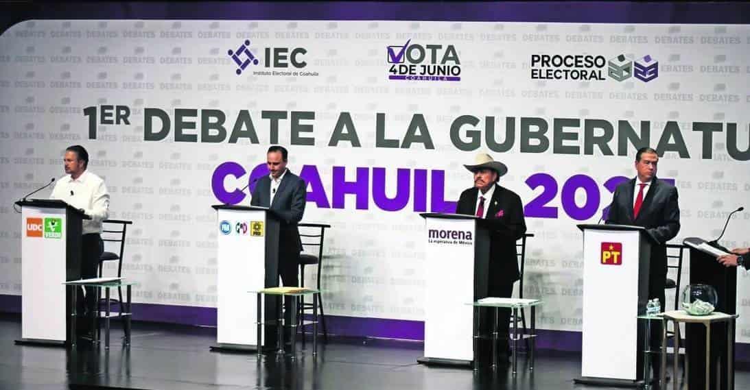 Alistan segundo debate en Coahuila