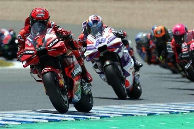 Bagnaia se lleva el triunfo en el motoGP de España