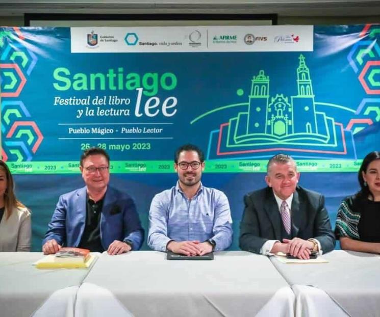 Invitan al Festival del Libro Santiago Lee