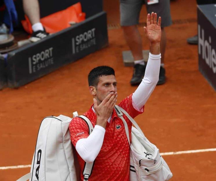 Eliminan en  Roma a Novak Djokovic 