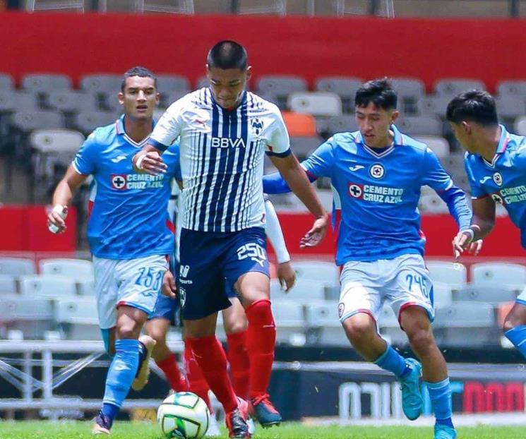 Igualan Rayados Sub-18 con Cruz Azul en final de ida