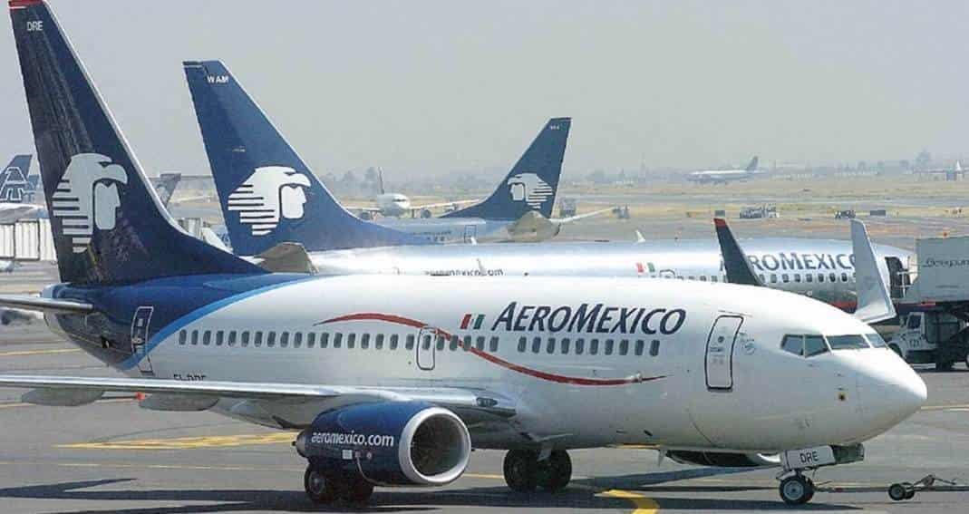 Aeromexico desvía más de 15 vuelos debido a cierre del AICM