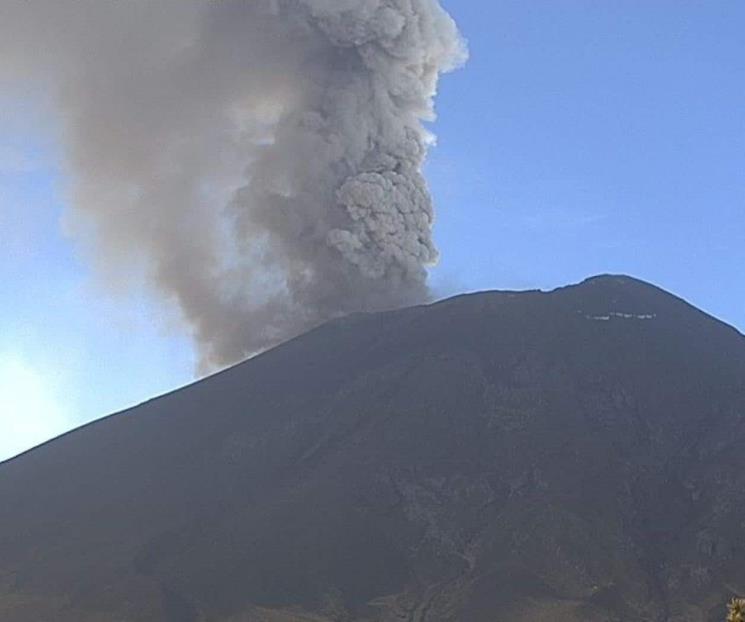 Ceniza del Popocatépetl llegará hasta Veracruz