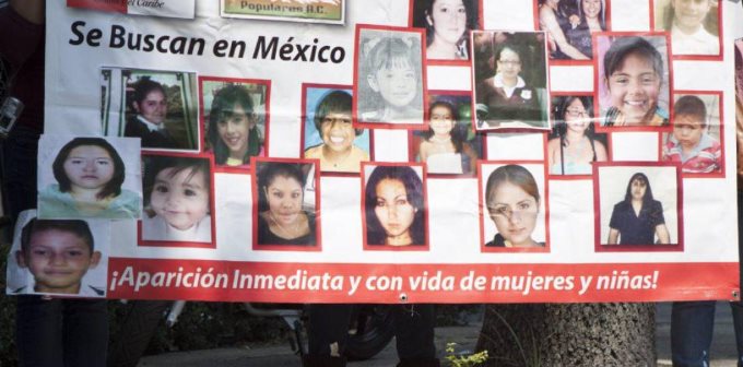 Desaparecen 14 menores al día en México
