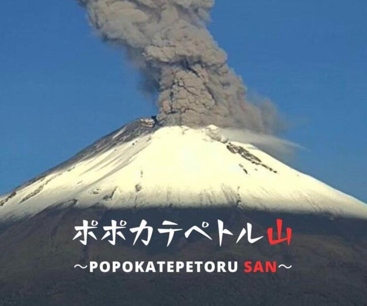 Japón preocupado por México respecto al Popocatépetl