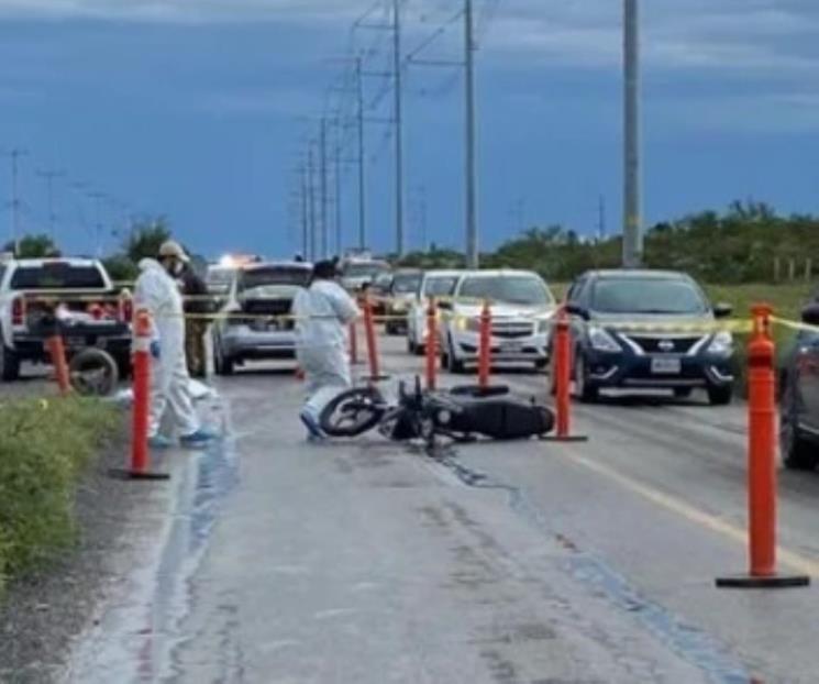 Muere motociclista tras derrapar en Apodaca