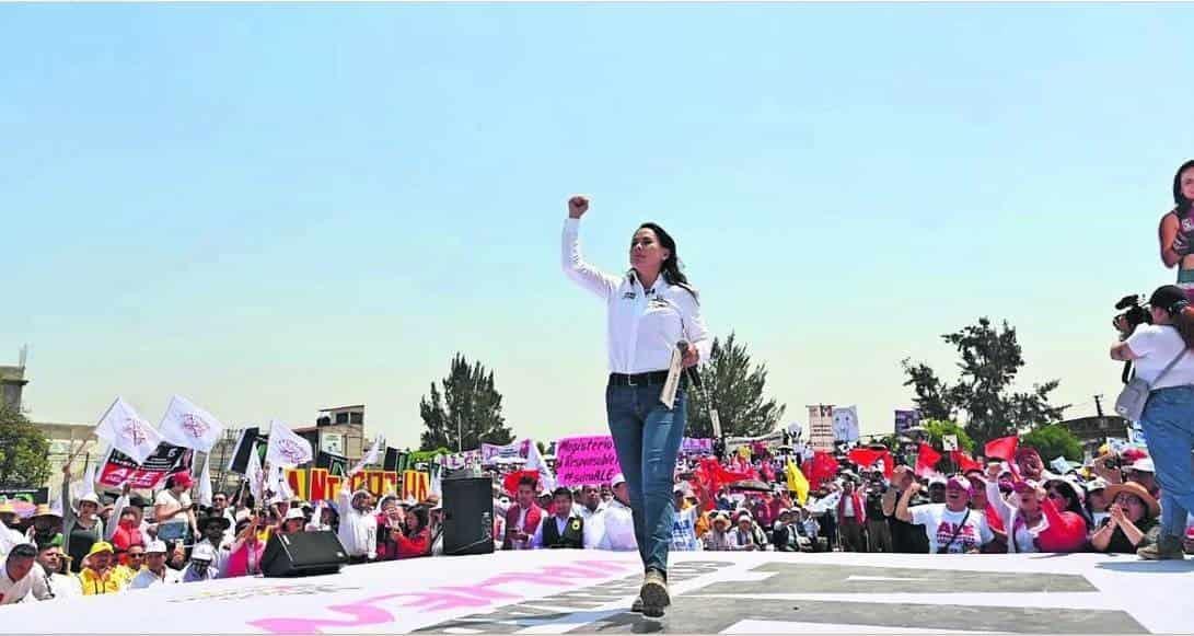 Sin mítines, Alejandra llama al voto masivo
