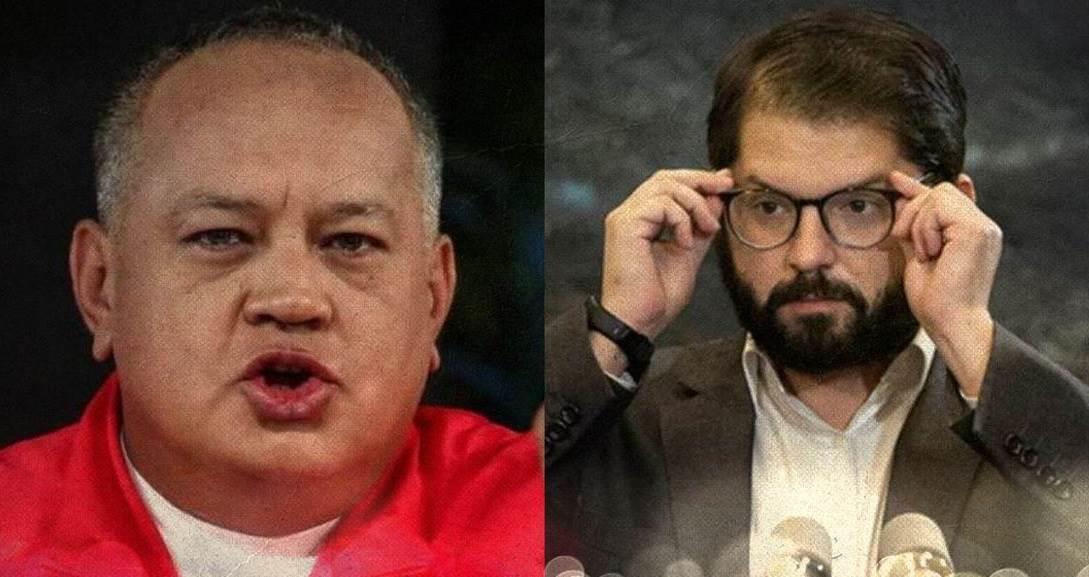 Diosdado Cabello arremete contra Boric