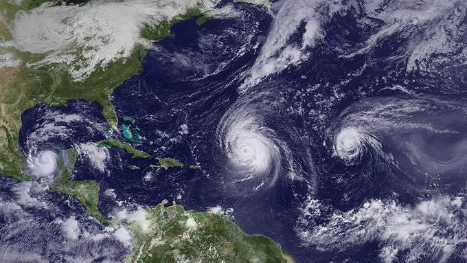 ¿Cuántos huracanes llegarán al océano Atlántico en el año?