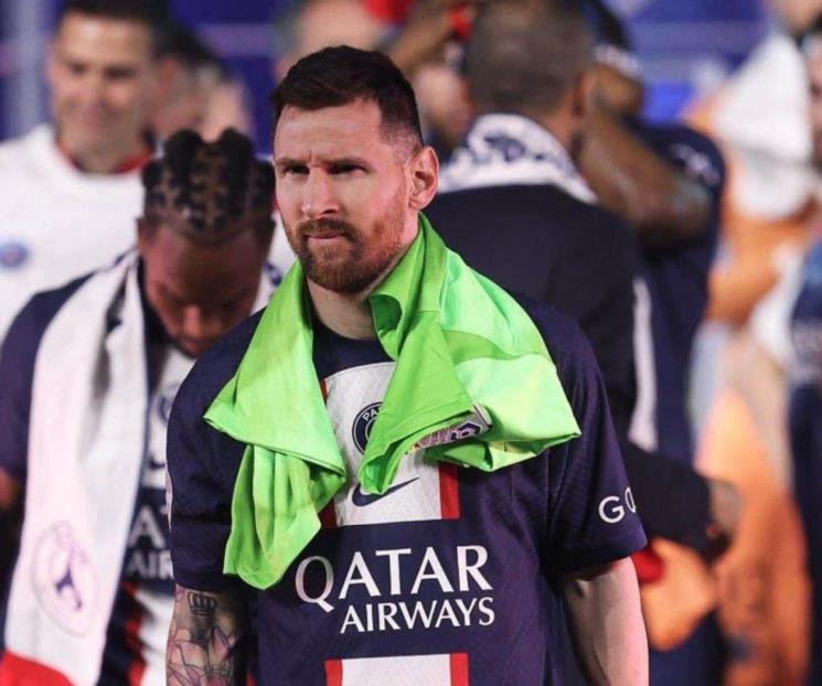 Messi se despide con derrota del PSG