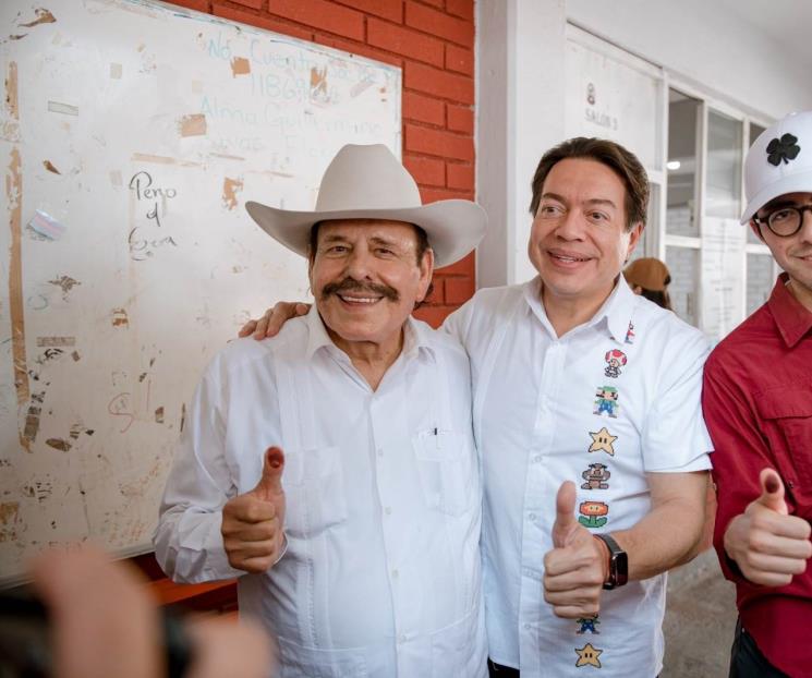 Vamos a ganar, dice Guadiana al votar en Coahuila