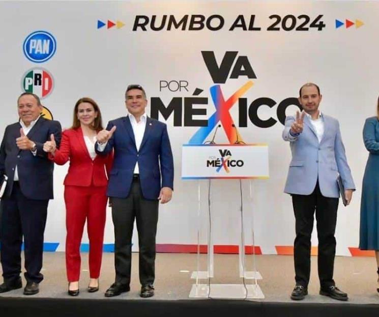 Va por México definirá cómo elegir candidato para el 2024