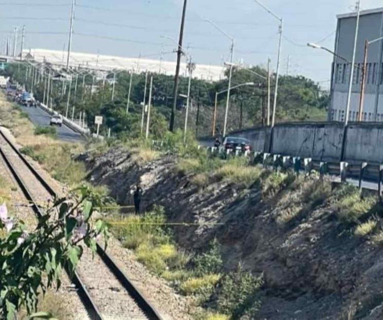 Hallan cuerpo sin vida en vías del tren en San Nicolás