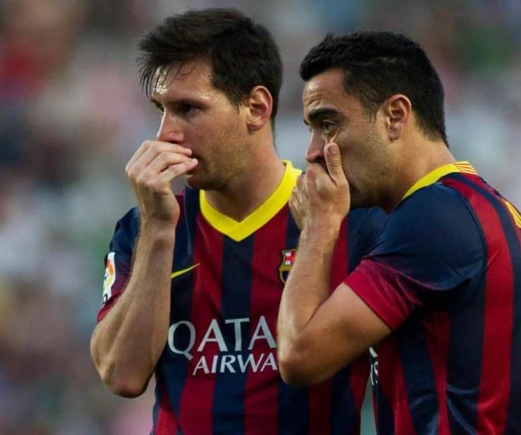 Messi no eligió al Barça por presión: Xavi