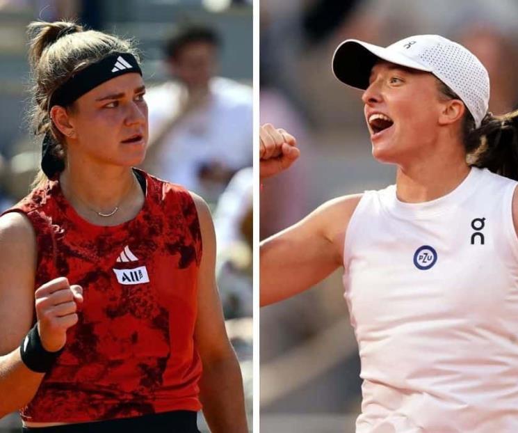 Iga Swiatek y Muchová, a la final del Roland Garros