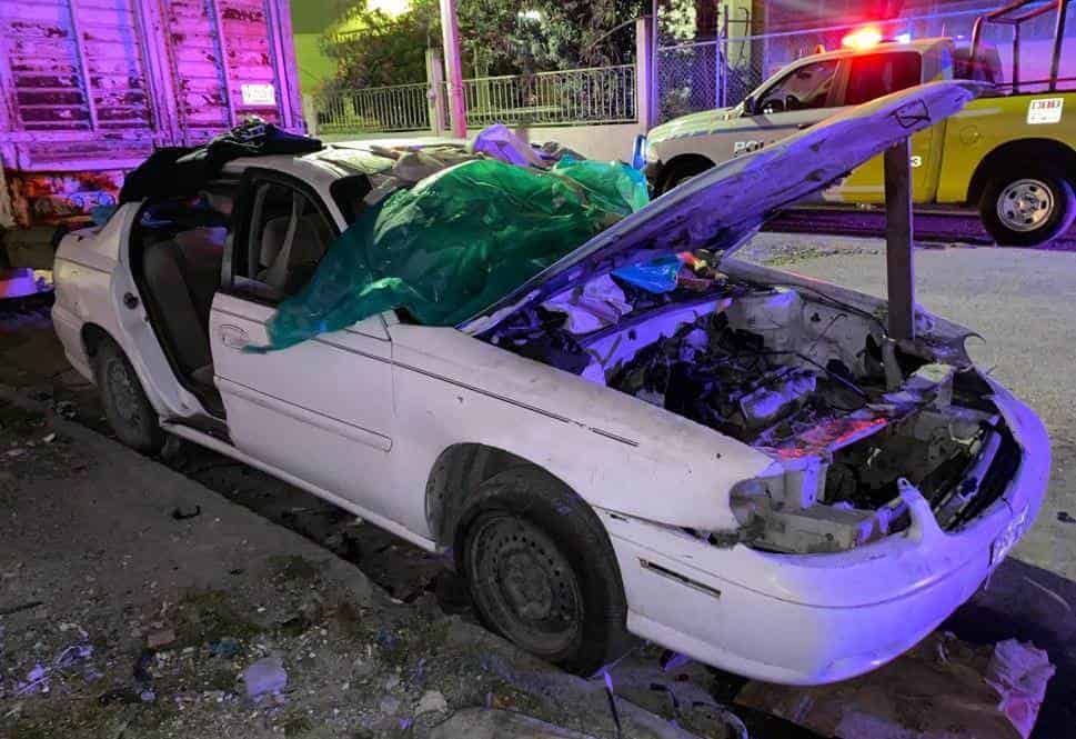 Al ser sorprendido desmantelando un vehículo en calles de la Colonia Coyoacán, el presunto responsable fue detenido por elementos de la Secretaría de Seguridad y Protección a la Ciudadanía de Monterrey