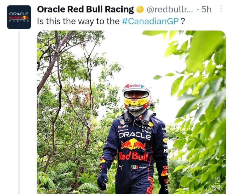 ¿Se burló Red Bull Racing de Sergio Pérez?