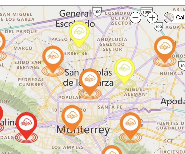 Se juntan ola de calor y mala calidad del aire en Monterrey