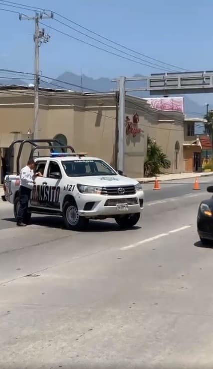 Una mujer de la tercera edad, se encuentra en estado grave, después de ser arrollada por un vehículo, en el municipio de Allende, Nuevo León