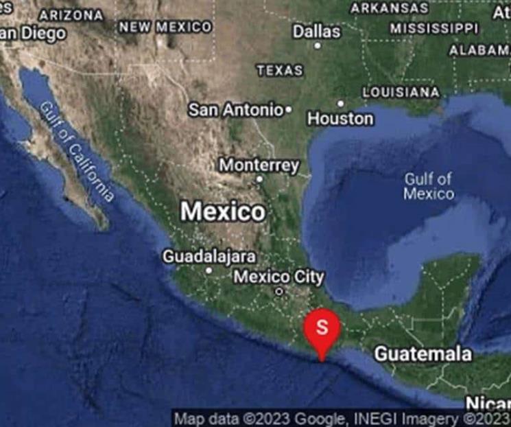 Reportan sismo de magnitud 5.1 en Pedro Pochutla, Oaxaca