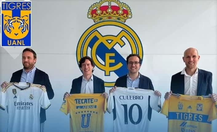 Visitan Tigres a directivos del Real Madrid en España 