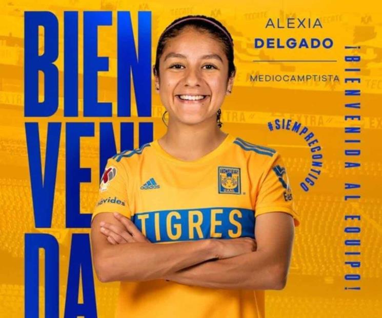 Confirma Tigres Femenil fichaje de Alexia Delgado