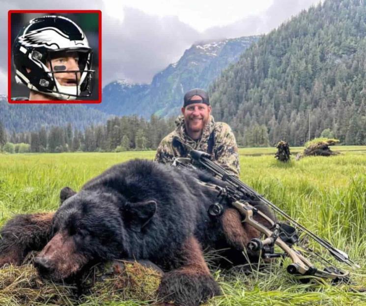 QB de la NFL presume haber matado a oso