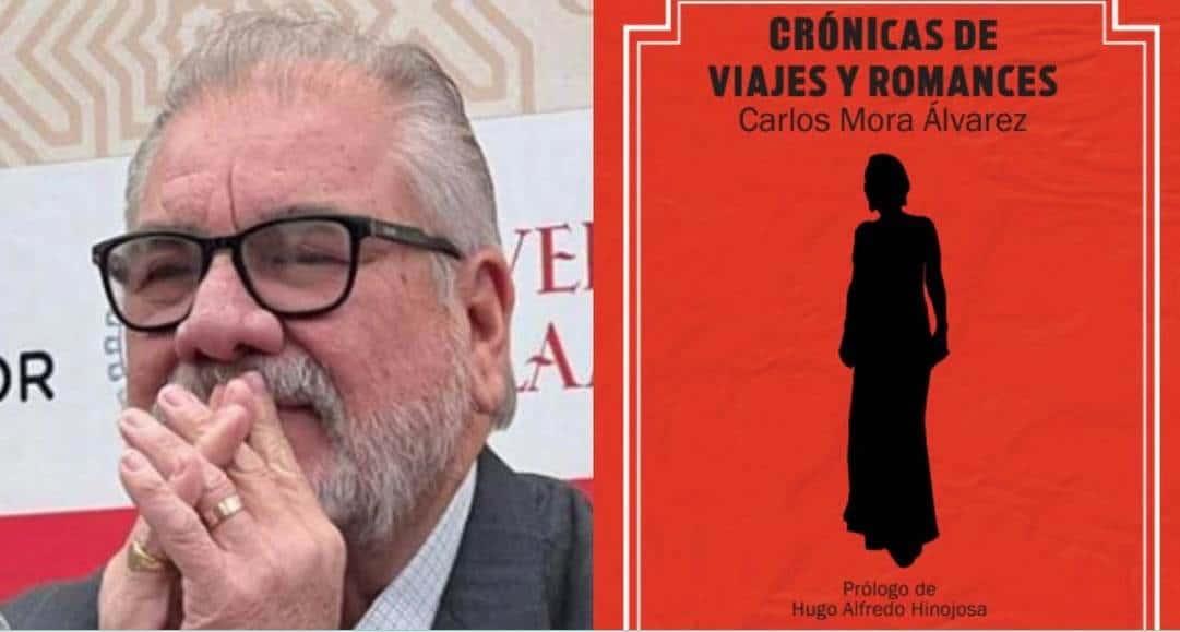Carlos Mora presenta libro Crónicas de viajes y romances