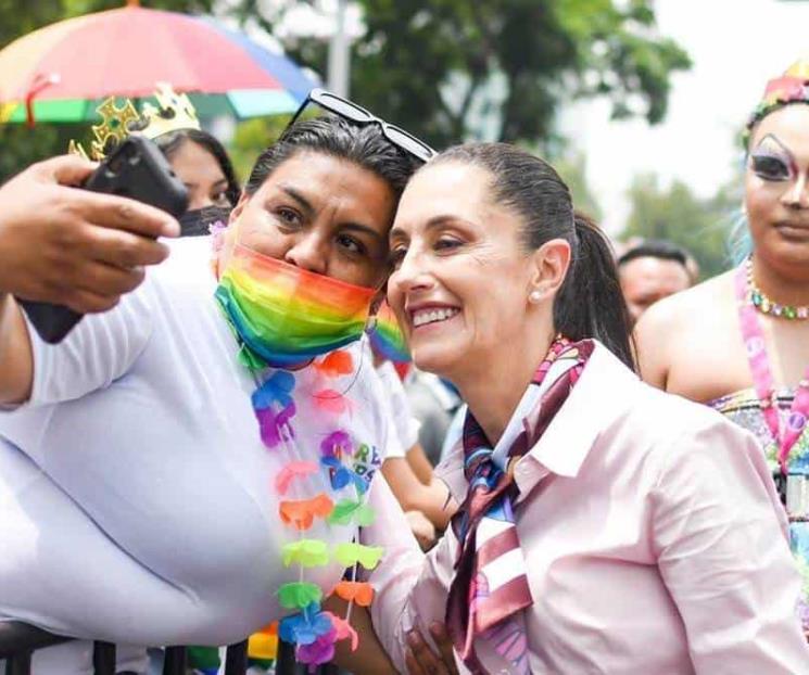 Corcholatas expresan su apoyo a la comunidad LGBT+