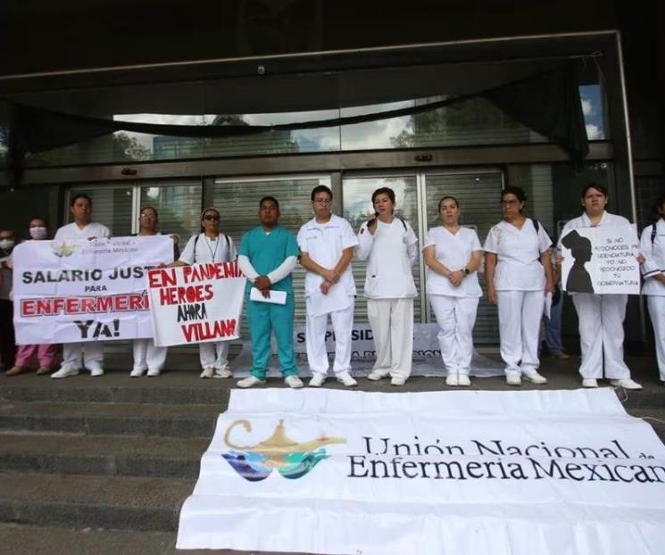 Unión Nacional de Enfermería Mexicana acusa precarización