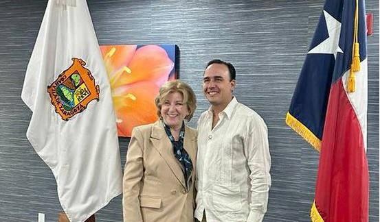 Manolo Jiménez se reúne con Secretaria de Estado de Texas