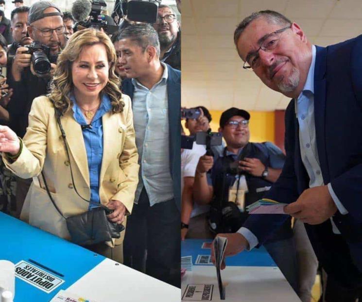 Sorprenden candidatos a segunda ronda en Guatemala
