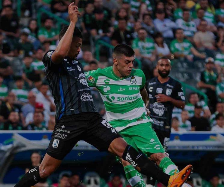 Vence Querétaro de visita 2-0 a Santos