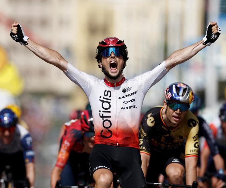 Gana Lafay la segunda etapa del Tour de Francia