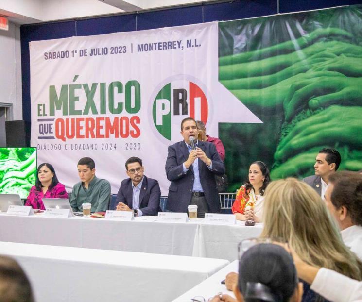 Destaca PRI participación en foro El México que queremos