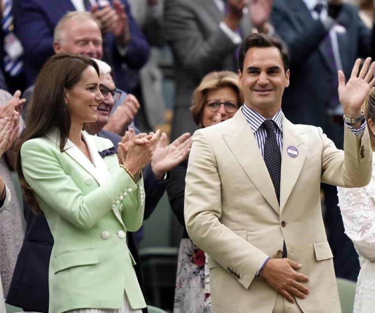 Rinden homenaje a Federer en Wimbledon