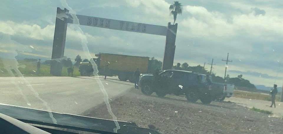 Reportan bloqueos en 5 puntos de Navolato, Sinaloa