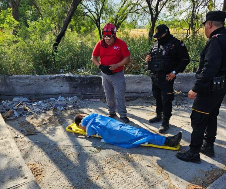 Rescatan a hombre desaparecido en Monterrey