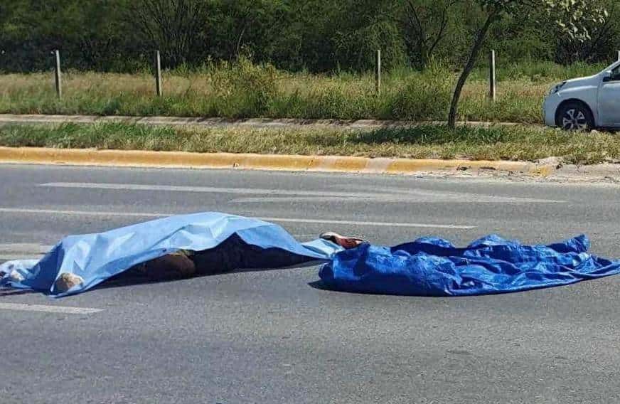 Un hombre perdió la vida al ser arrollado, cuando intentaba cruzar una avenida de Apodaca, después de salir de trabajar en una tienda departamental.