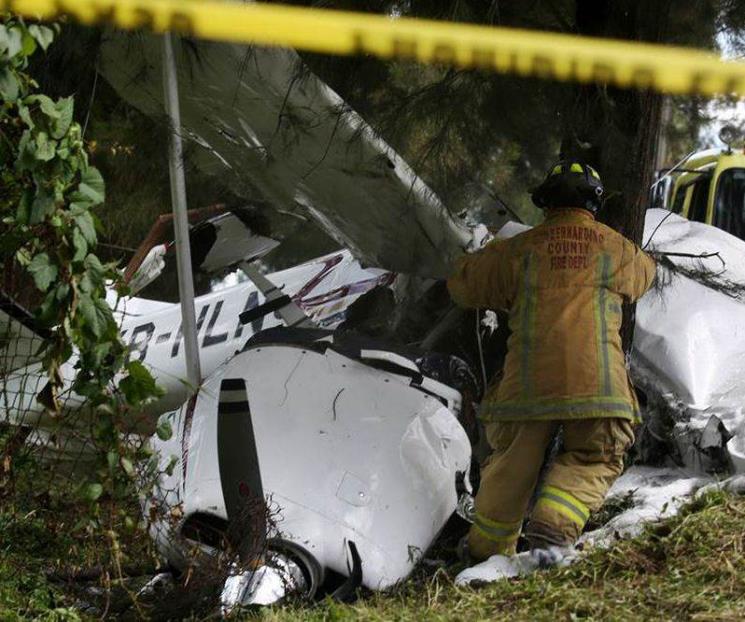 Desplome de avioneta deja tres muertos en Veracruz