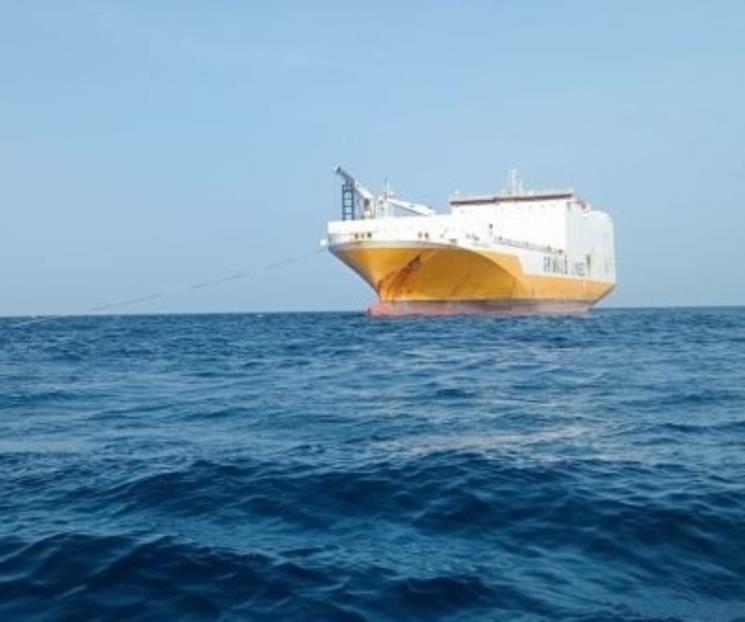 Remolcan buque en Yucatán; dañó 4 mil metros de arrecife