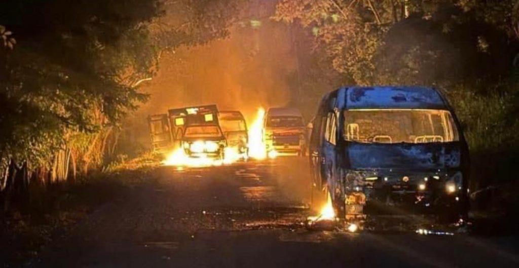 Reportan enfrentamientos en tres municipios de Chiapas
