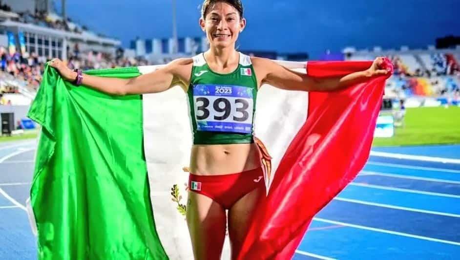Mexicana impone récord nacional en los 1500 metros