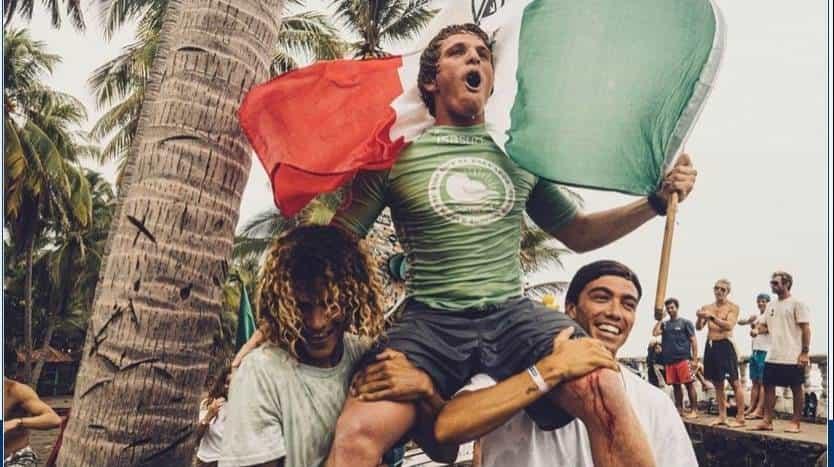 Consigue mexicano plaza para París 2024 en Surf