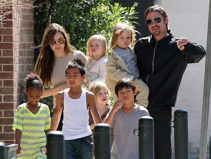Busca Brad Pitt renconciliarse con sus 6 hijos